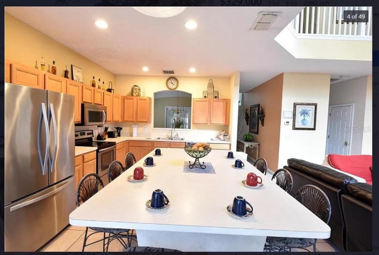 7 Bedroom, 6 Bath And Pool Near Disney In Emerald Island 4 King Master Suites Kissimmee Ngoại thất bức ảnh